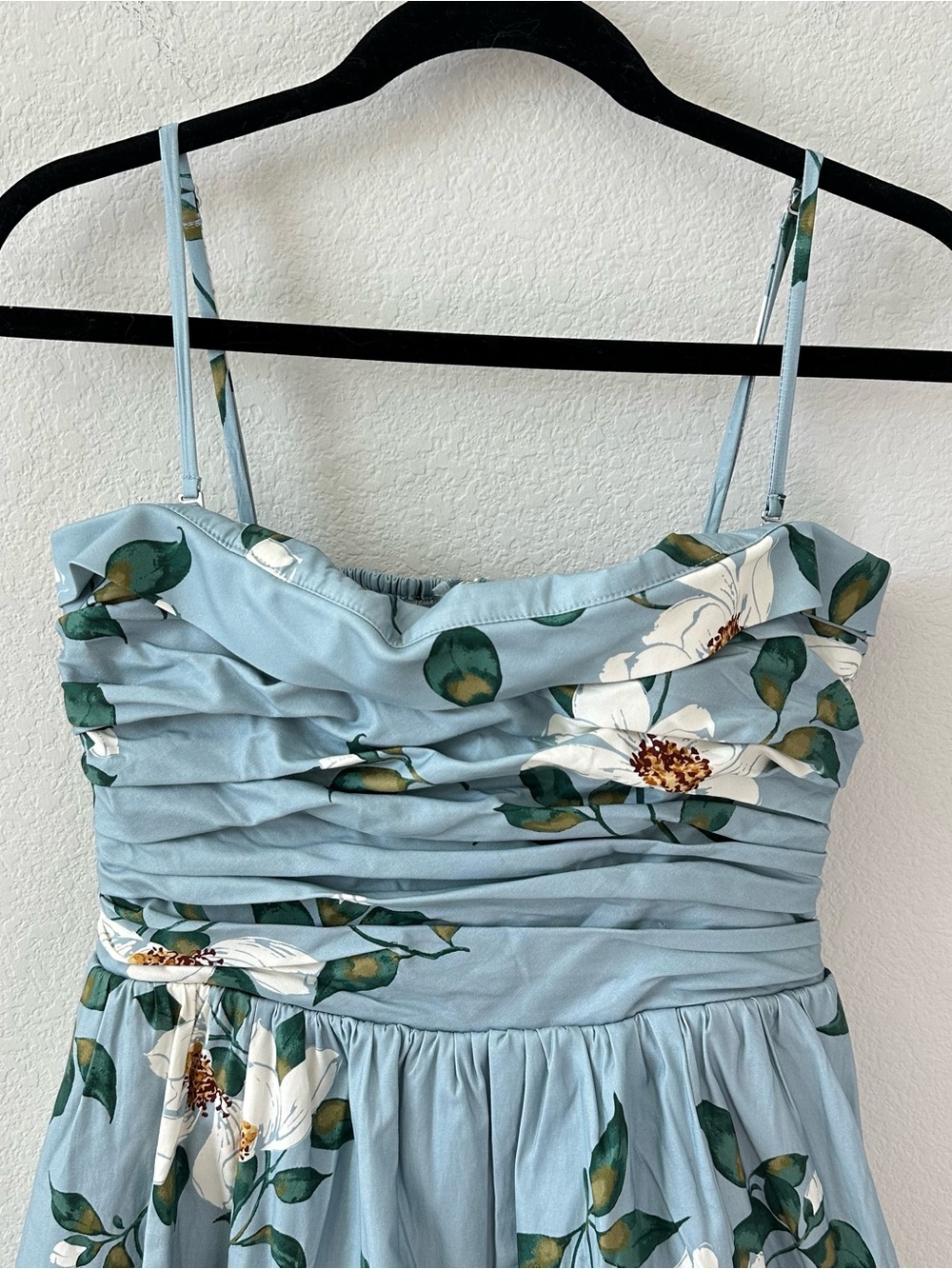 REFORMATION Kastoria in Louisiana Floral Blue Maxi Dress SZ US 8 NWT - Picture 3 of 8